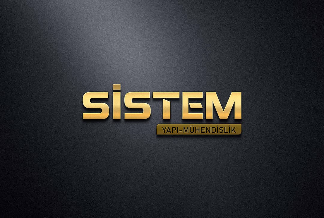 Sistem Yapı Mühendislik Logo 3D